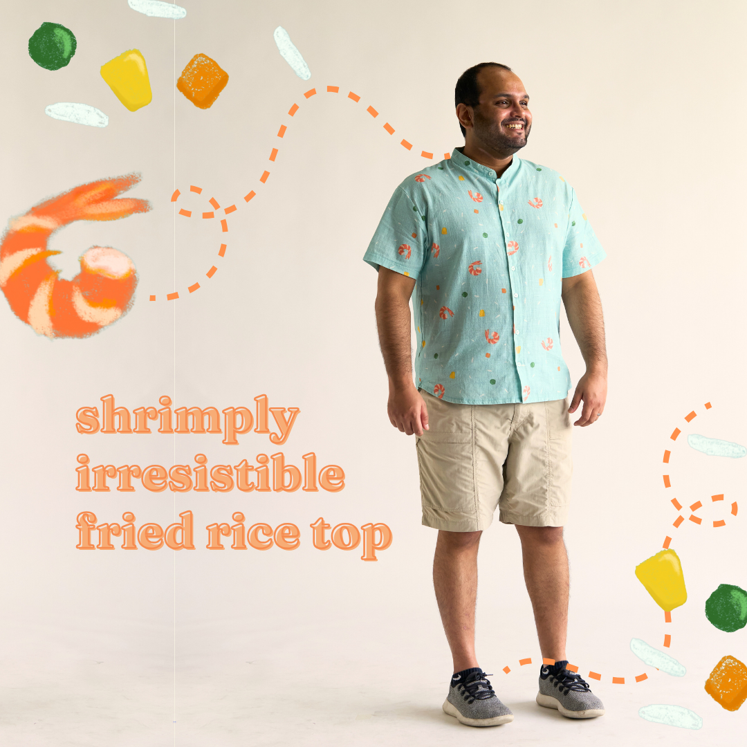 Shrimply Irresistible Fried Rice Top - Men's
