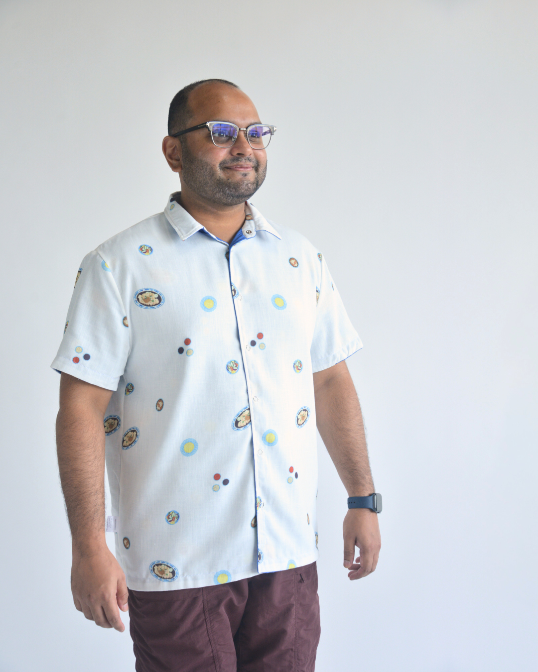 Chicken Rice Reversible Men's Shirt