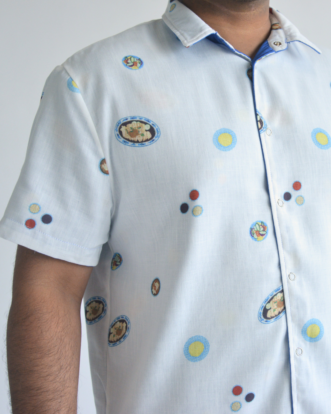 Chicken Rice Reversible Men's Shirt