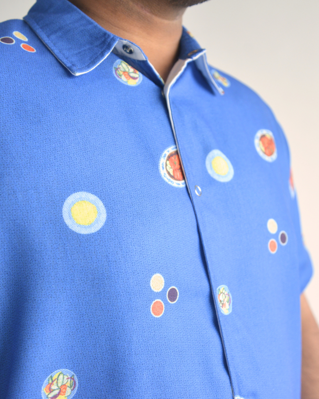 Chicken Rice Reversible Men's Shirt