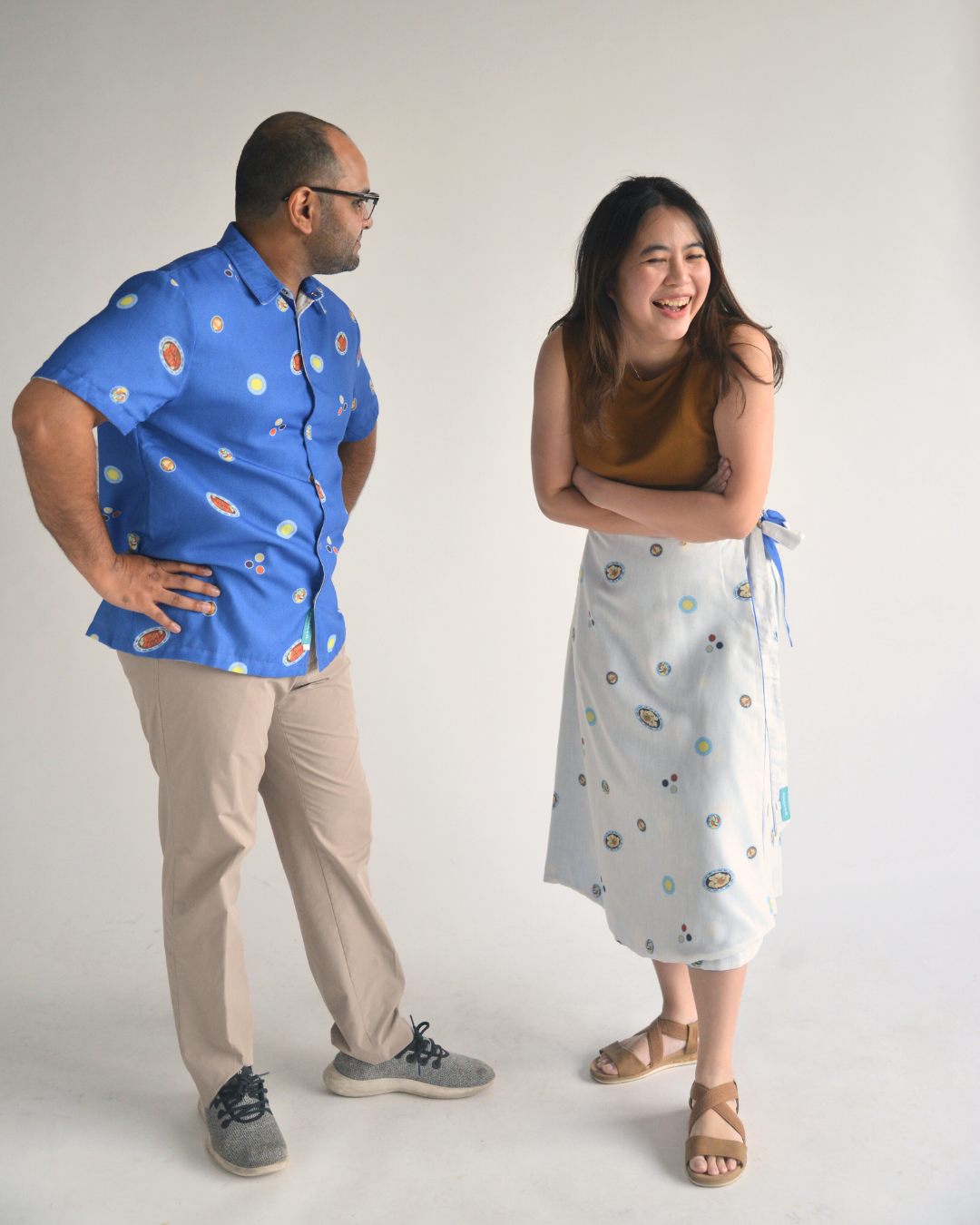 Chicken Rice Reversible Men's Shirt