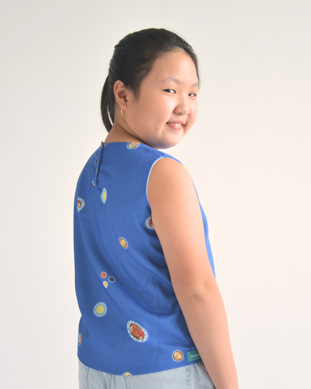 Chicken Rice Reversible Sleeveless Top