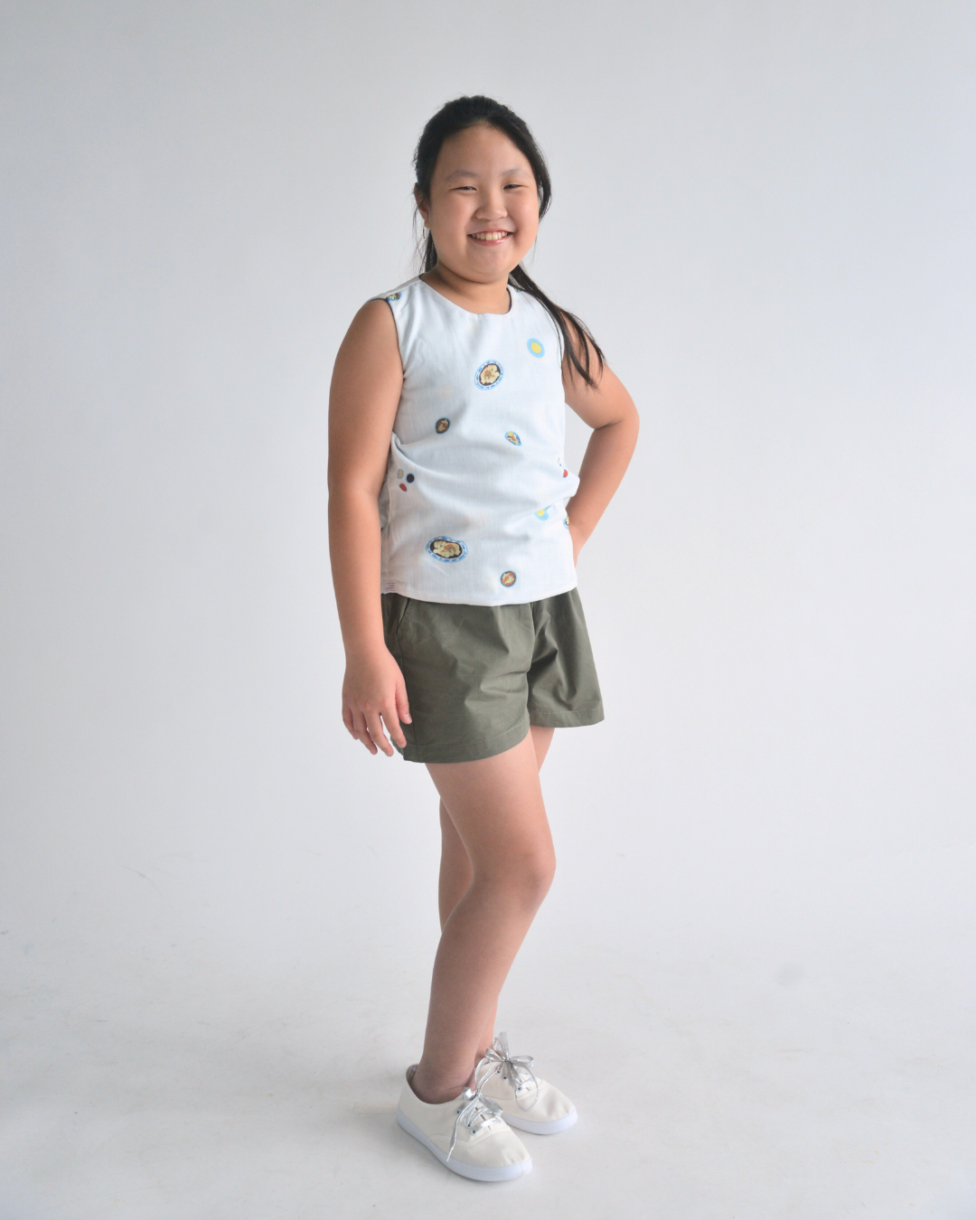 Chicken Rice Reversible Sleeveless Top