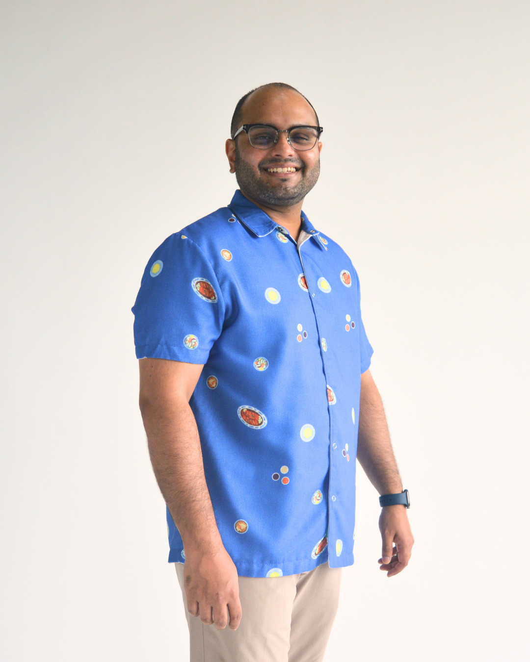 Chicken Rice Reversible Men's Shirt