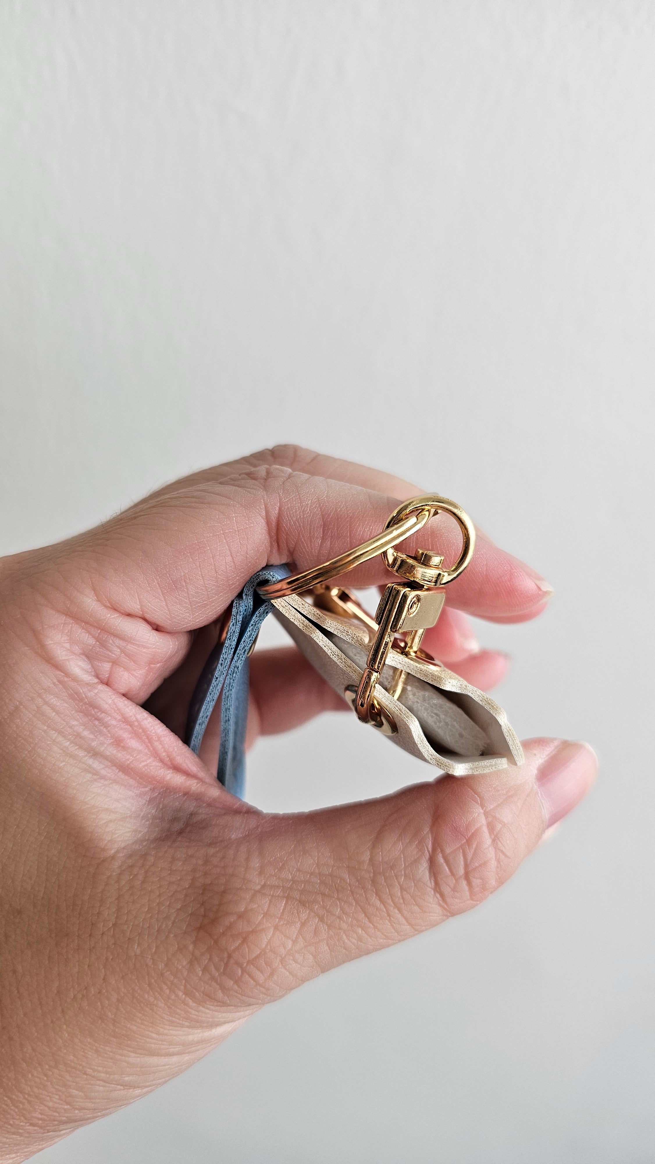 Emotional support dumpling keychain